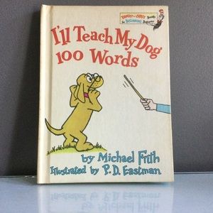 Vintage Kids Book I’ll Teach My Dog 100 Words
